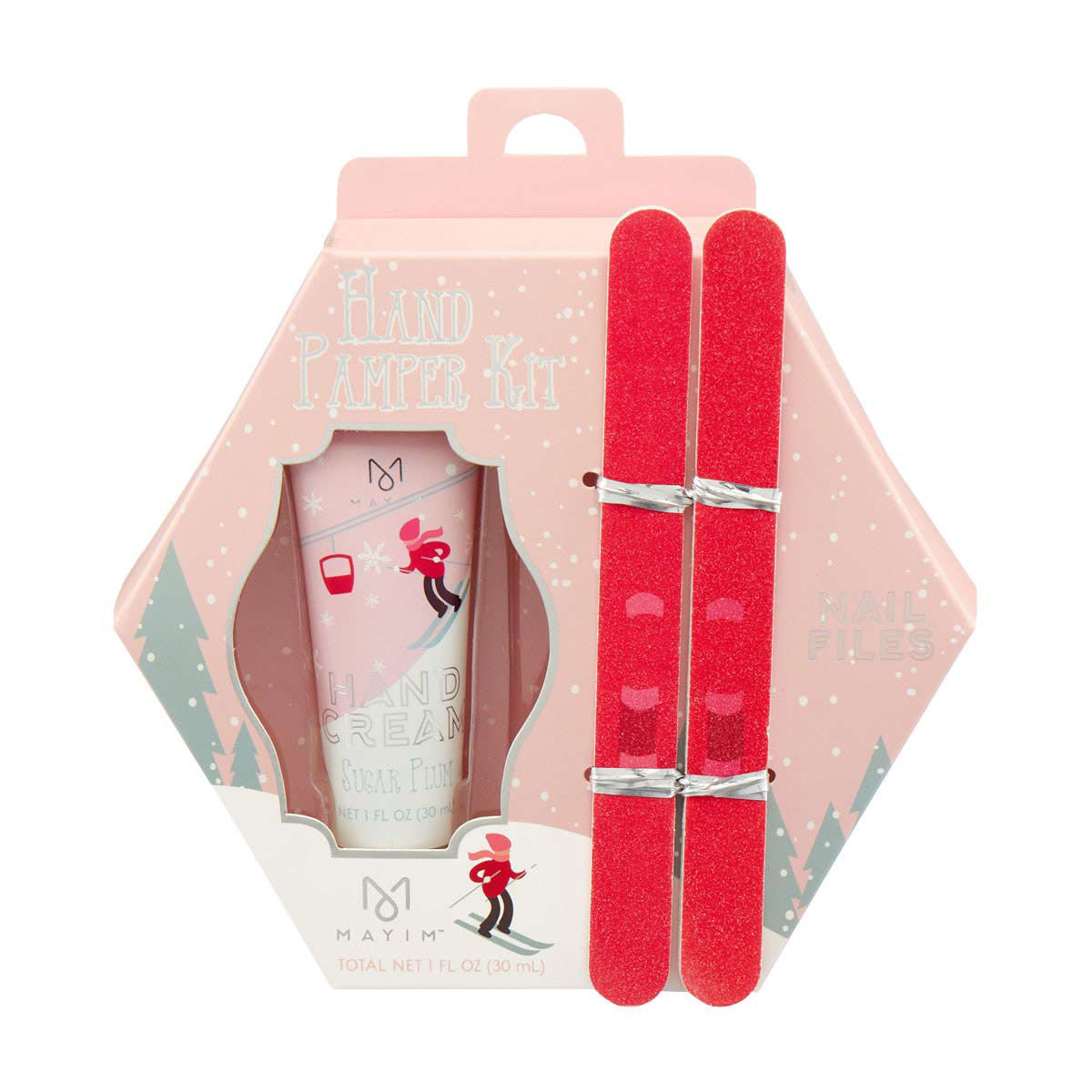 Ps Christmas Hnd Cream File Set Maison De Base Lotion File Christmas Set 2 Count — pOpshelf penny item