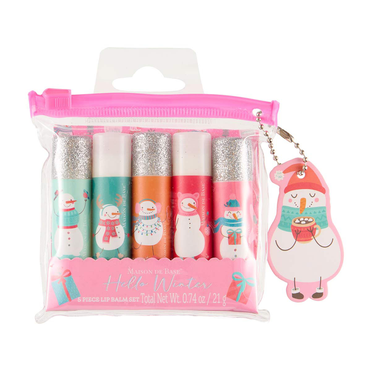 Ps Christmas Assorted Lpblm Set 5c Maison De Base Lip Balms Christmas 5 Count — pOpshelf penny item