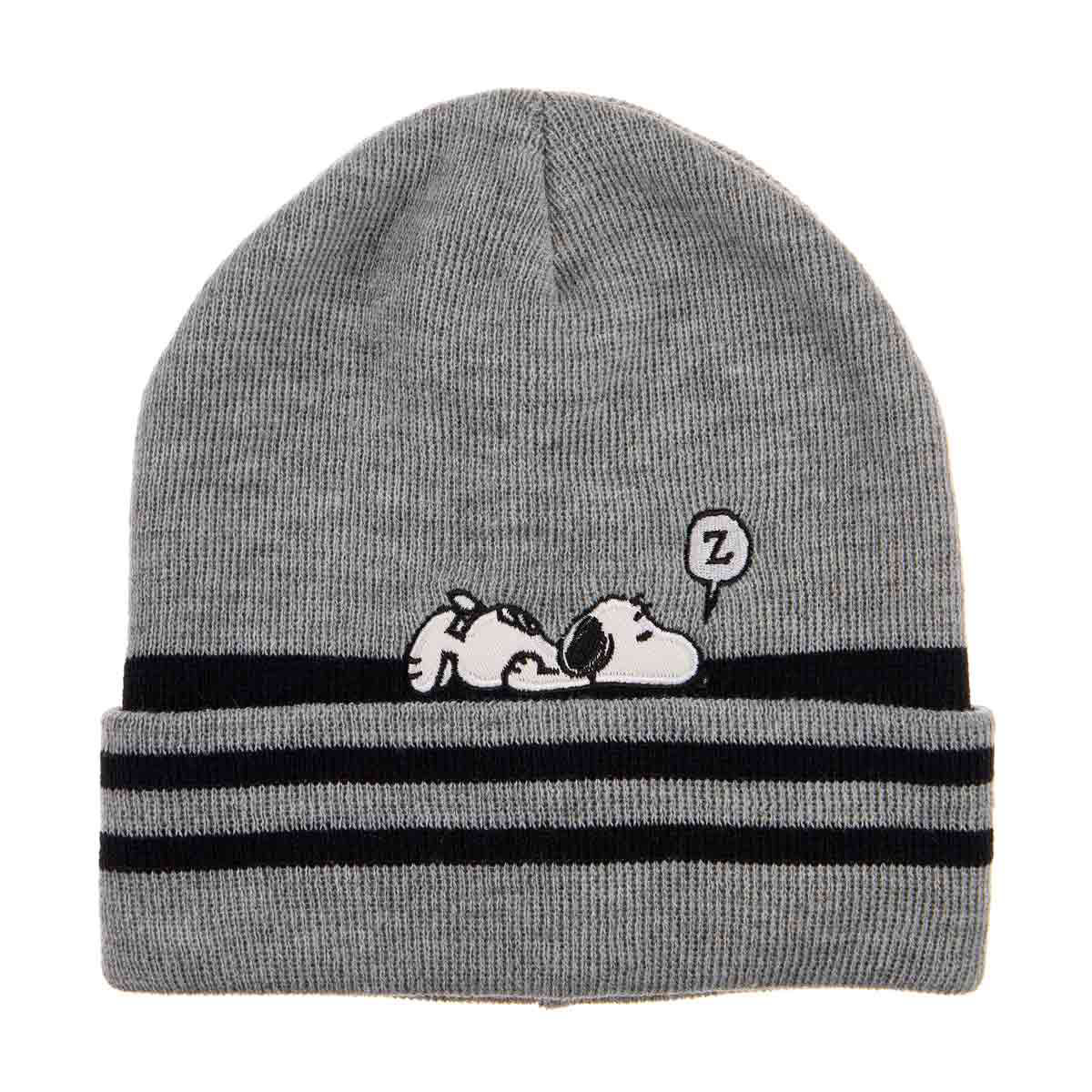 Ps Peanuts Grey Beanie Licensed Adult Beanie Peanuts Grey 1 Count — pOpshelf penny item