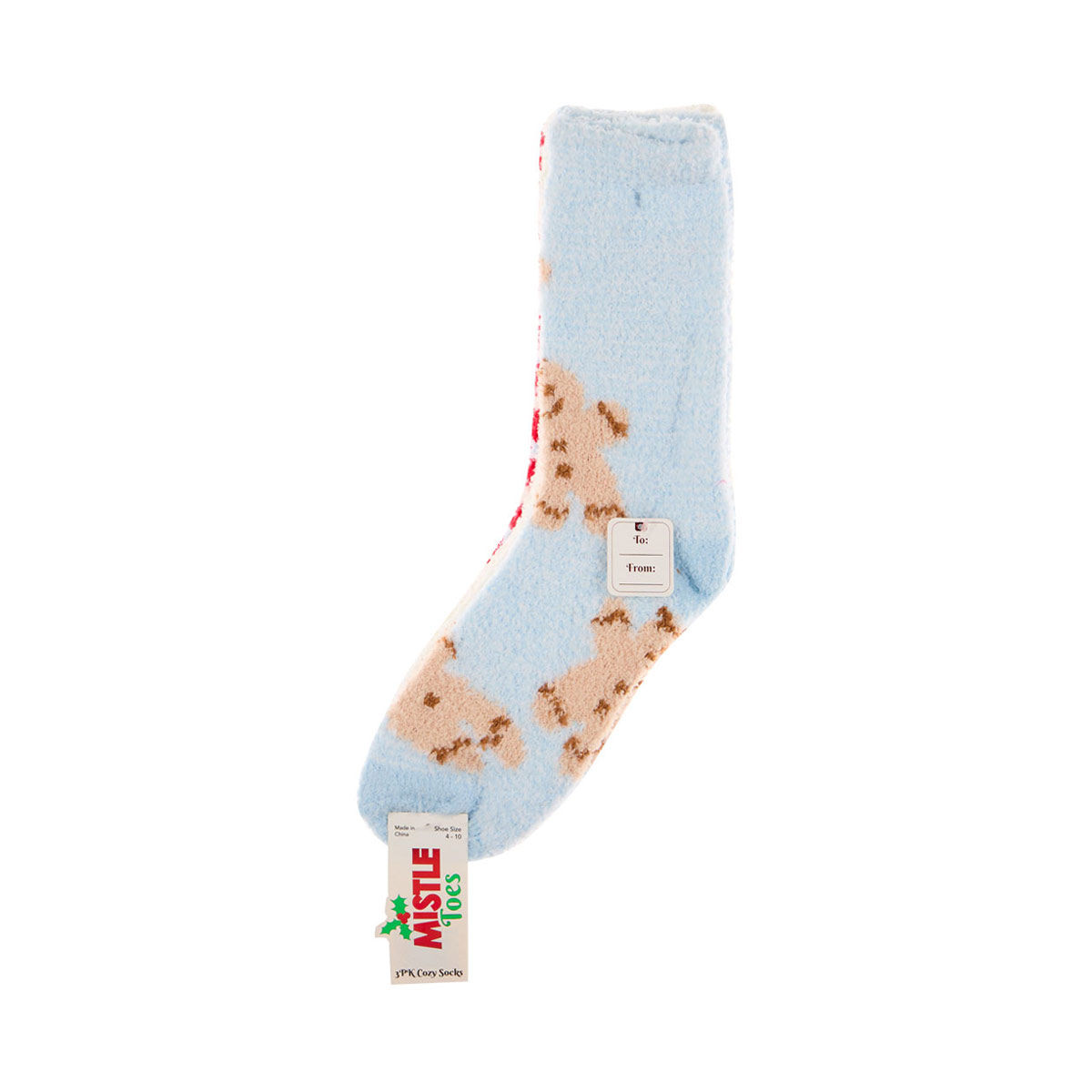 Ps 3 Pack Cozy Crew Reindee Sleep/Int/Sock Cozy Crews Reindeer 3 Count — pOpshelf penny item