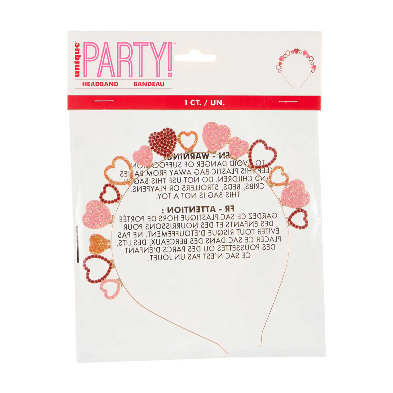 Unique Party! Valentine's Day Heart-shaped Headband
