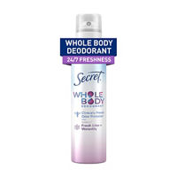 Secret Whole Body Aluminum Free Body Spray Deodorant