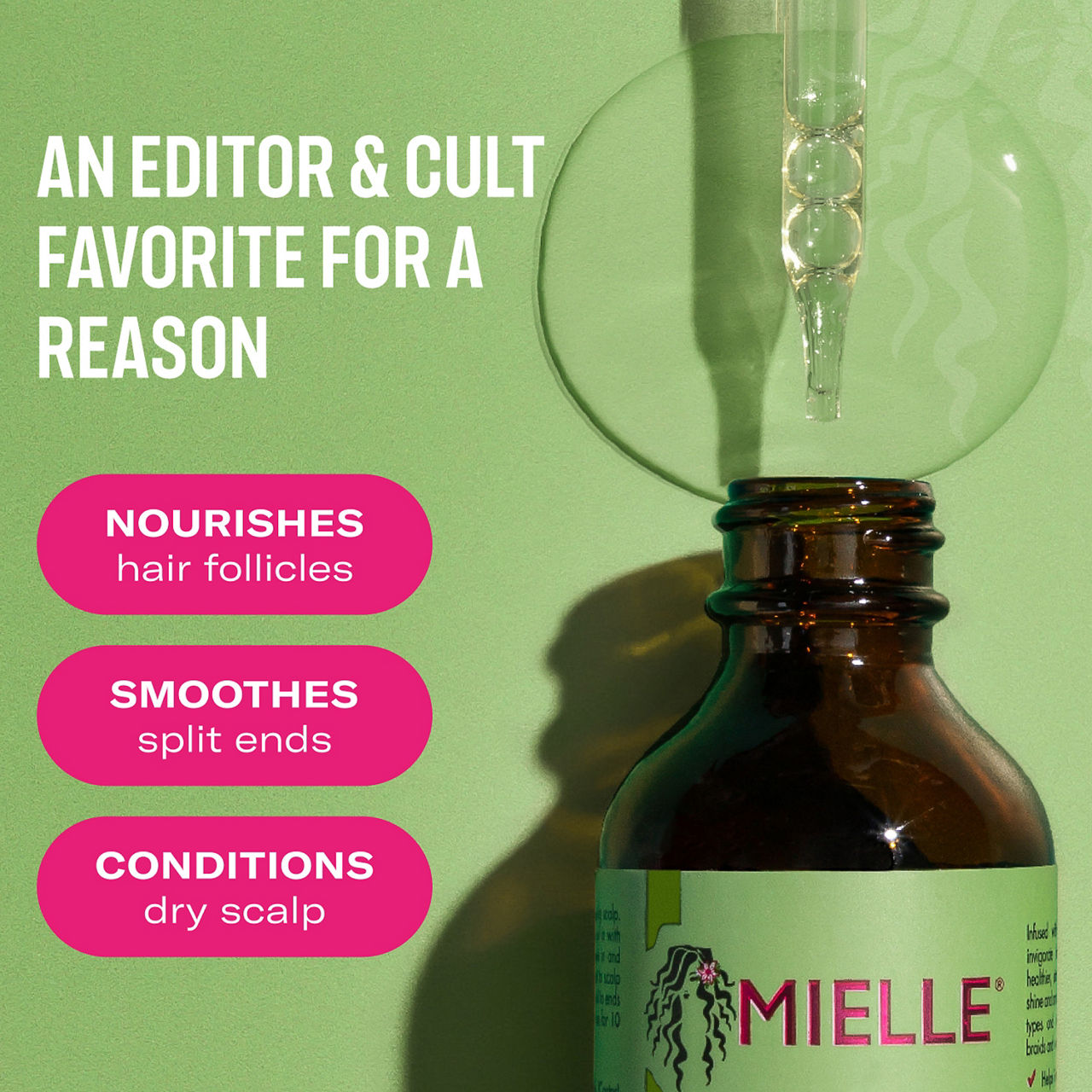 Mielle Rosemary Mint Scalp & Hair Strengthening Oil - 2 fl. oz.