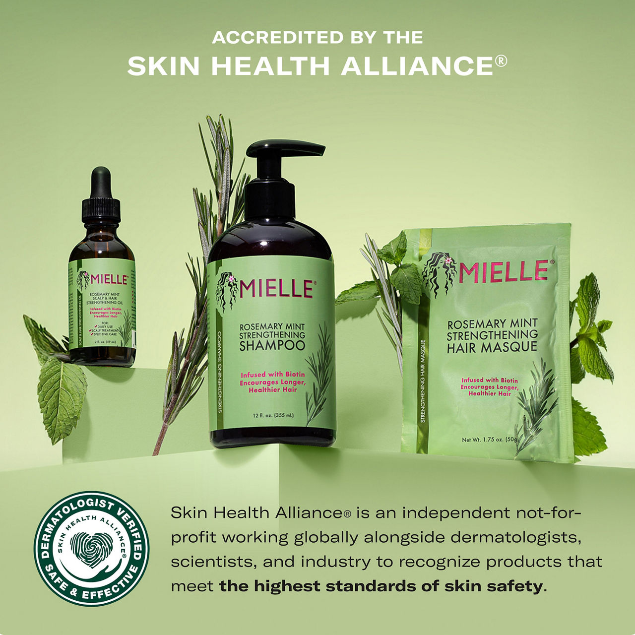 Mielle Rosemary Mint 
Light Scalp & Hair Strengthening Oil - 2 fl. oz.