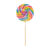 Swirl Pop Rainbow Lollipops, 5 oz, Assorted Flavors