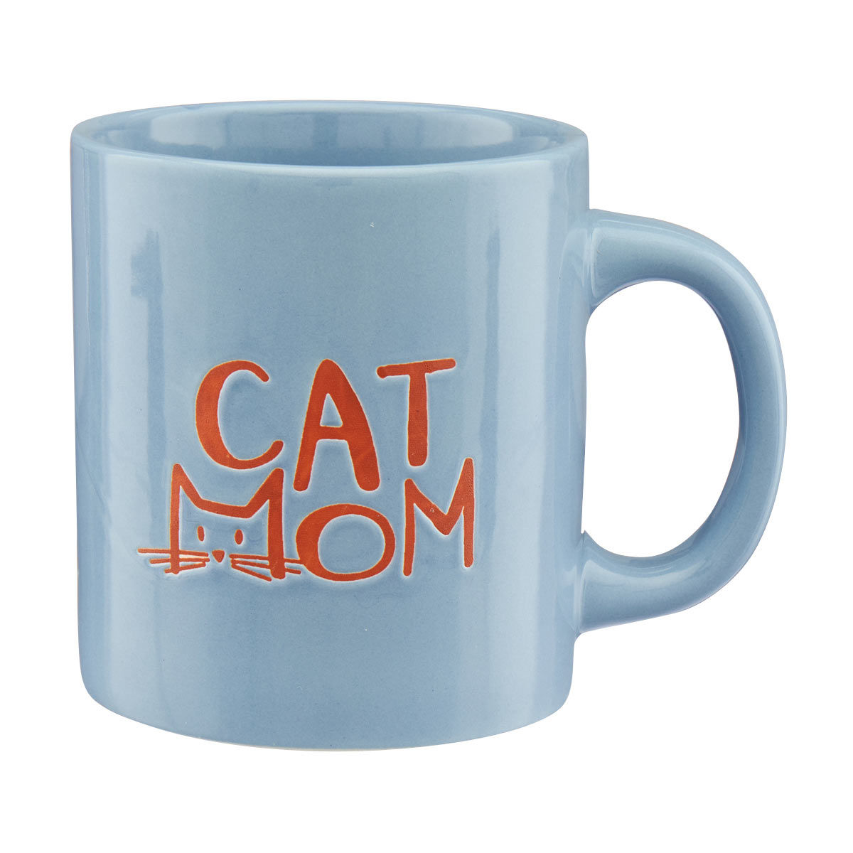 Pspet25 Cat Mom Mug Houseware Mug Cat Mom Blue 1 Count — pOpshelf penny item