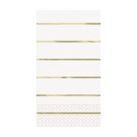 Hamptons Vibes Stripe Guest Napkins, 16 ct