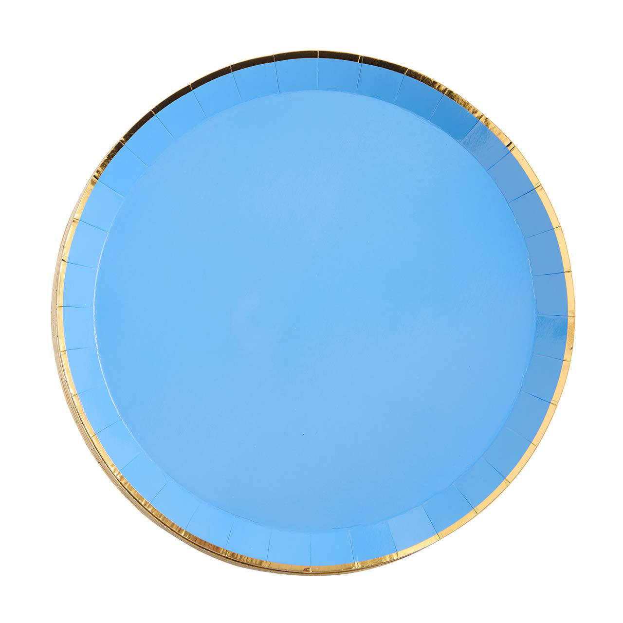 Coastal Blue Shallow Plates, 9.25 in, 8 ct