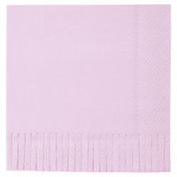 Lilac Fringe Luncheon Napkins, 16 ct
