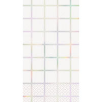 Iridescent Grid Guest Napkins, 16 ct