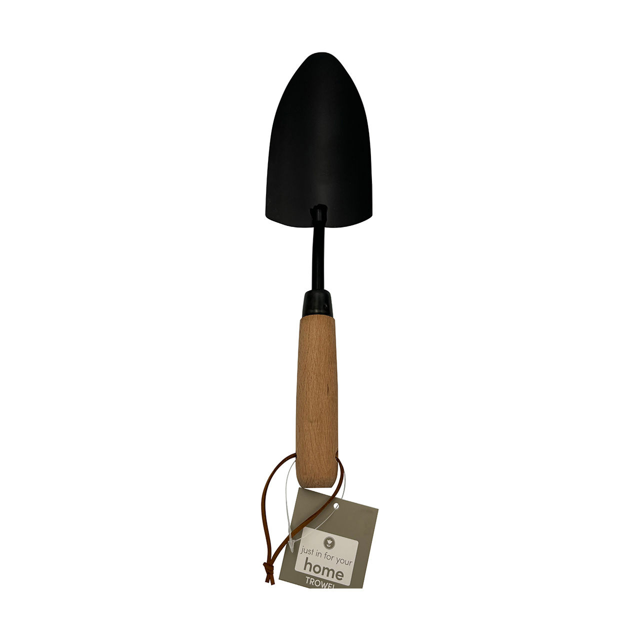 just in for your home Black Stainless Steel Rounded Trowel, 1 Count — pOpshelf (SKU 39973101)