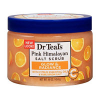 Dr Teal's Pink Himalayan Salt Scrub, Glow &