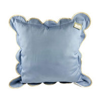 Scallop Pillow, Blue