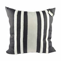 Striped Pillow, Gray