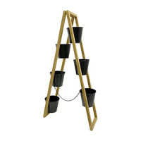 Folding 6-Pot Planter Stand