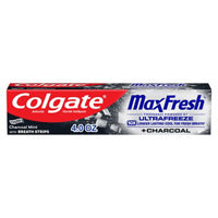 Colgate MaxFresh Mint Toothpaste with Charcoal, 4.0 oz