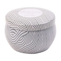 Tin Candle, Wild Sage and Cedar, Light Green,