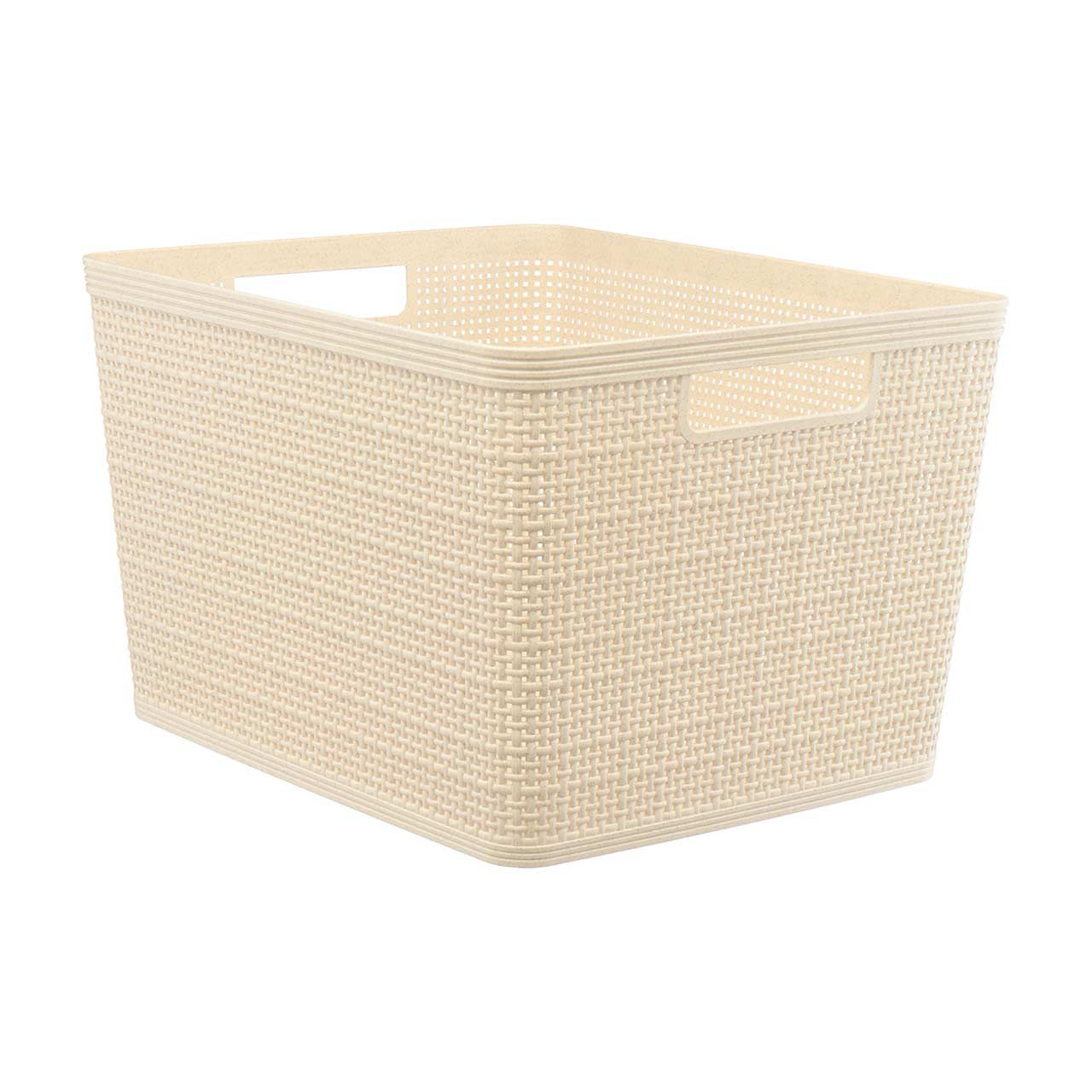 Clean Mama 3-piece Wheat Straw Storage Basket Set