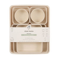 Clean Mama 9-Piece Assorted Wheat Straw Storage Basket