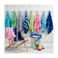 Maui Velour Jacquard Beach Towels