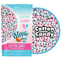 Dippin' Dots Cotton Candy Flavored Ice Cream, 2.5 oz