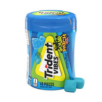 Trident Vibes Sour Patch Kids Blue Raspberry Flavored