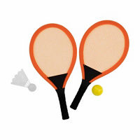 MD Sports 2 in 1 Jumbo Racket Set