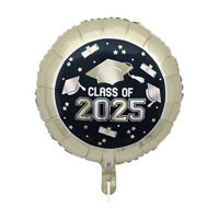 'Class of 2025' Foil Balloon, 17 in