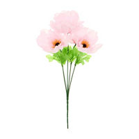Decorative Poppy Pick, Pink