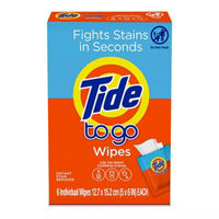 Tide To Go Wipes, 6 ct