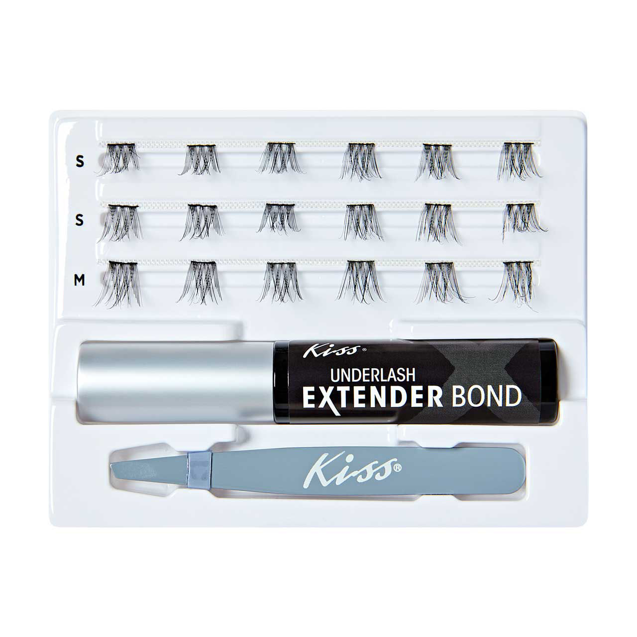 Kiss Underlash Extender Starter Kit, Natural Wispy