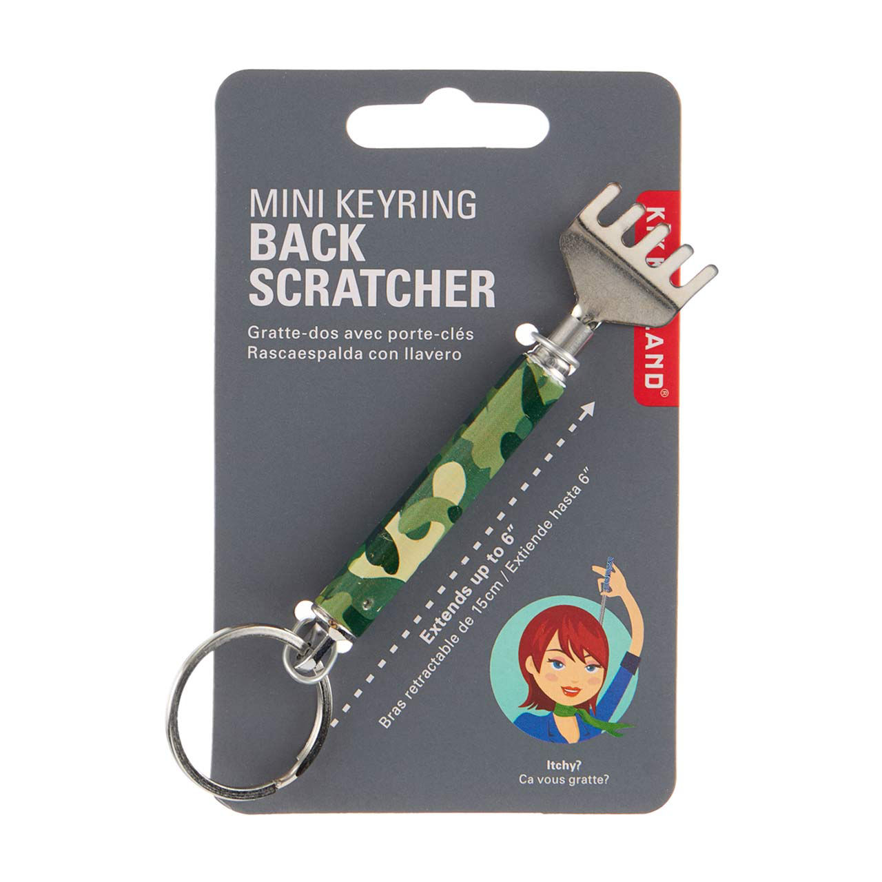 Mini Backscratch Keyring