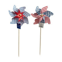 Patriotic Pinwheel Spinner, Assorted