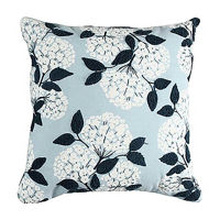 Embroidered Floral Pillow