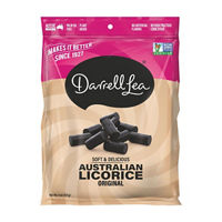 Darrell Lea Australian Original Flavor Soft Licorice Candy,