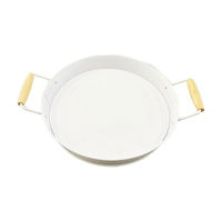 Round Tray With Handles