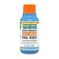 TheraBreath 12-Hour Fresh Breath Oral Rinse, Invigorating Icy Mint, 3 fl oz
