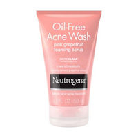 Neutrogena Oil-Free Acne Wash Pink Grapefruit Foaming Scrub, 2 oz