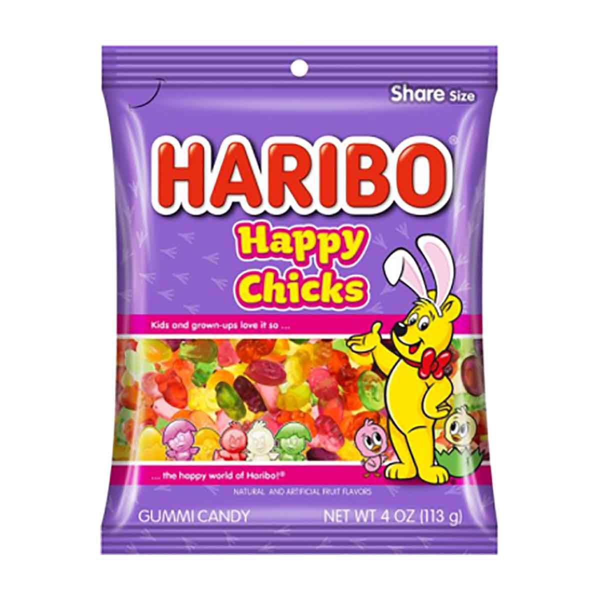 HARIBO Happy Chicks Gummi Candy, 4 oz