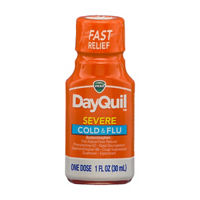 Vicks Dayquil Severe Cold & Flu, 1 fl oz