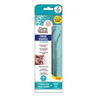 Guru Nanda Tongue Scrapers & Travel Case, 2 pk
