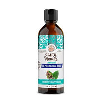 Guru Nanda Natural Oil Pulling Oral Rinse, 8