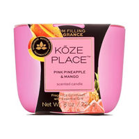 Koze Place Pink Pineapple & Mango Scented Candle,