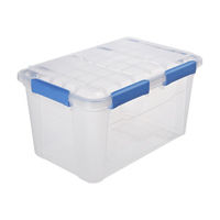 52.8 Quart Waterproof Clear Tote, 1 ct