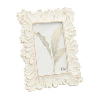 White Sculpted Frame, 4 in x 6 in