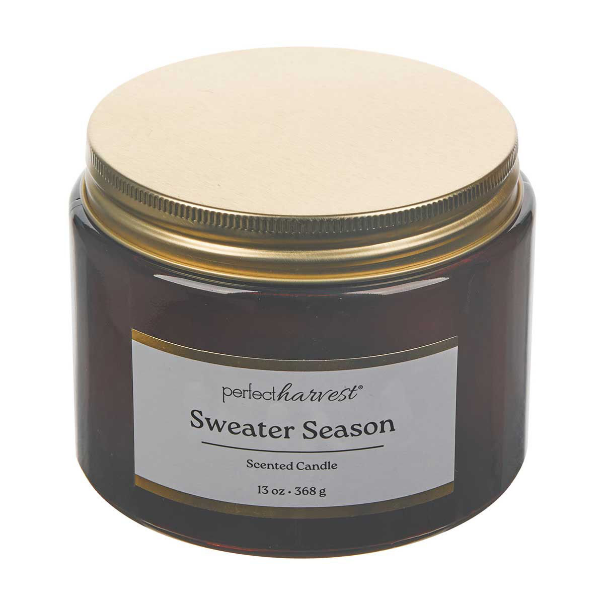 Perfect Harvest Amber Scented Jar Candle, Sweater Season, 13 oz — pOpshelf penny item