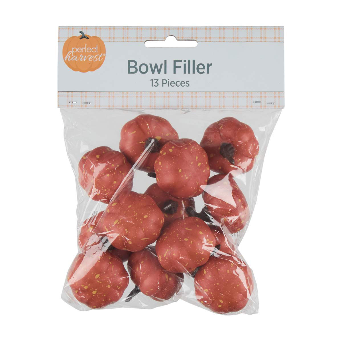 Perfect Harvest Mini Pumpkin Bowl Filler, 13 pcs, Assorted