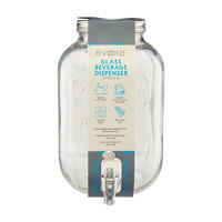 Evoke Glass Beverage Dispenser, 5 L