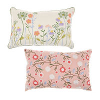 Rectangular Flower, Assorted Pattern Pillows