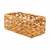 Rectangular Wrapped Basket, Natural, Extra Small